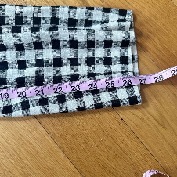 Zara checkered gingham jumpsuit - Picture 8 of 10